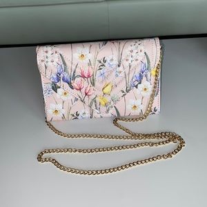 Aldo multi function flower print purse